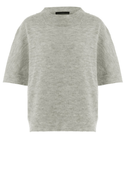 LUXZUZ // ONE TWO Batseba Knit Knit 808 Light Grey Melange