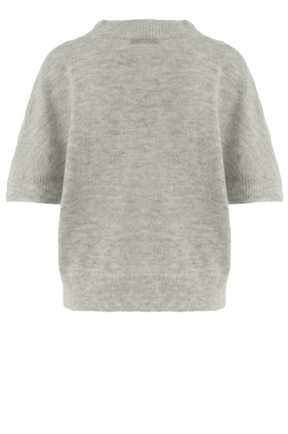 LUXZUZ // ONE TWO Batseba Knit Knit 808 Light Grey Melange