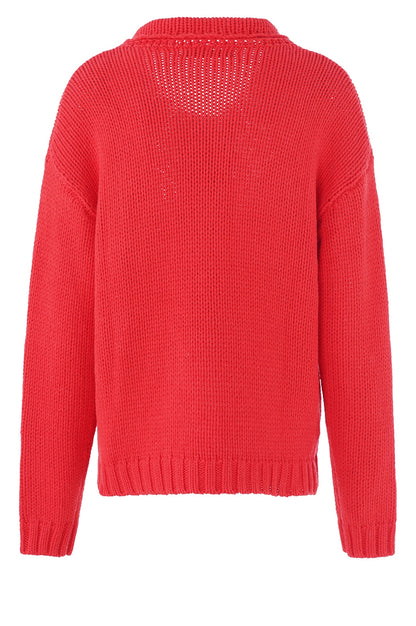 LUXZUZ // ONE TWO Beatriz Knit Knit 349 Flame Scarlet