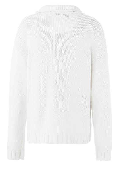 LUXZUZ // ONE TWO Beatriz Knit Knit 901 White