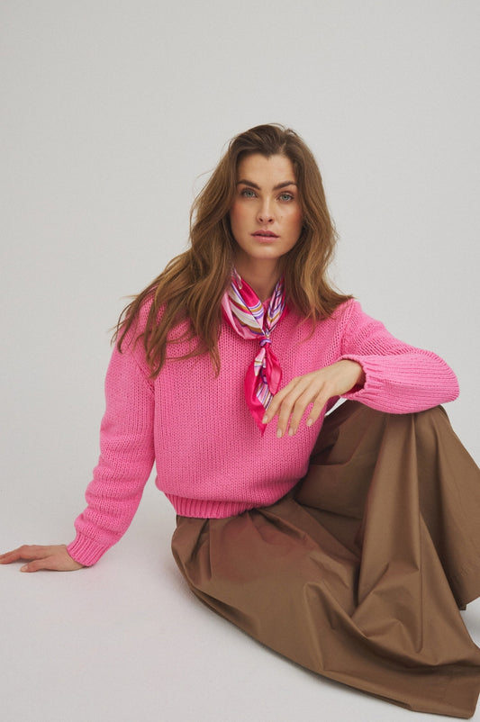 LUXZUZ // ONE TWO Begitta Knit Knit 338 Wild Orchid