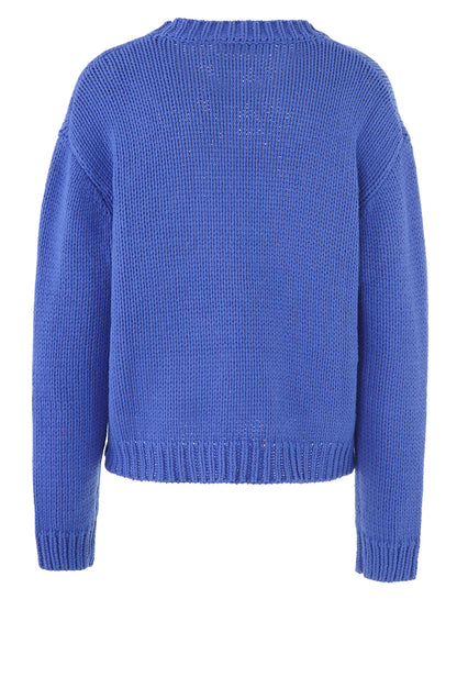 LUXZUZ // ONE TWO Begitta Knit Knit 556 Palace Blue