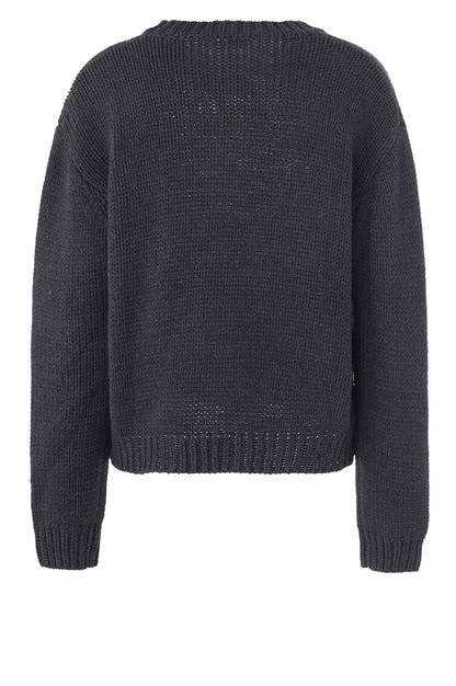 LUXZUZ // ONE TWO Begitta Knit Knit 577 Night Blue
