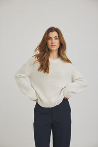 Begitta Knit - Ecru