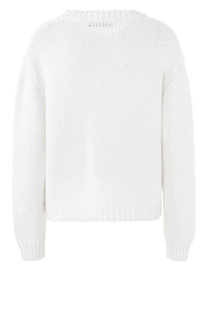 LUXZUZ // ONE TWO Begitta Knit Knit 901 White