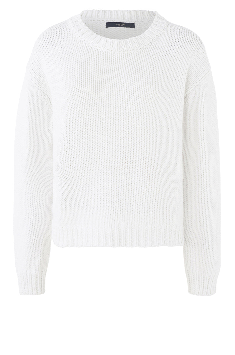 LUXZUZ // ONE TWO Begitta Knit Knit 901 White
