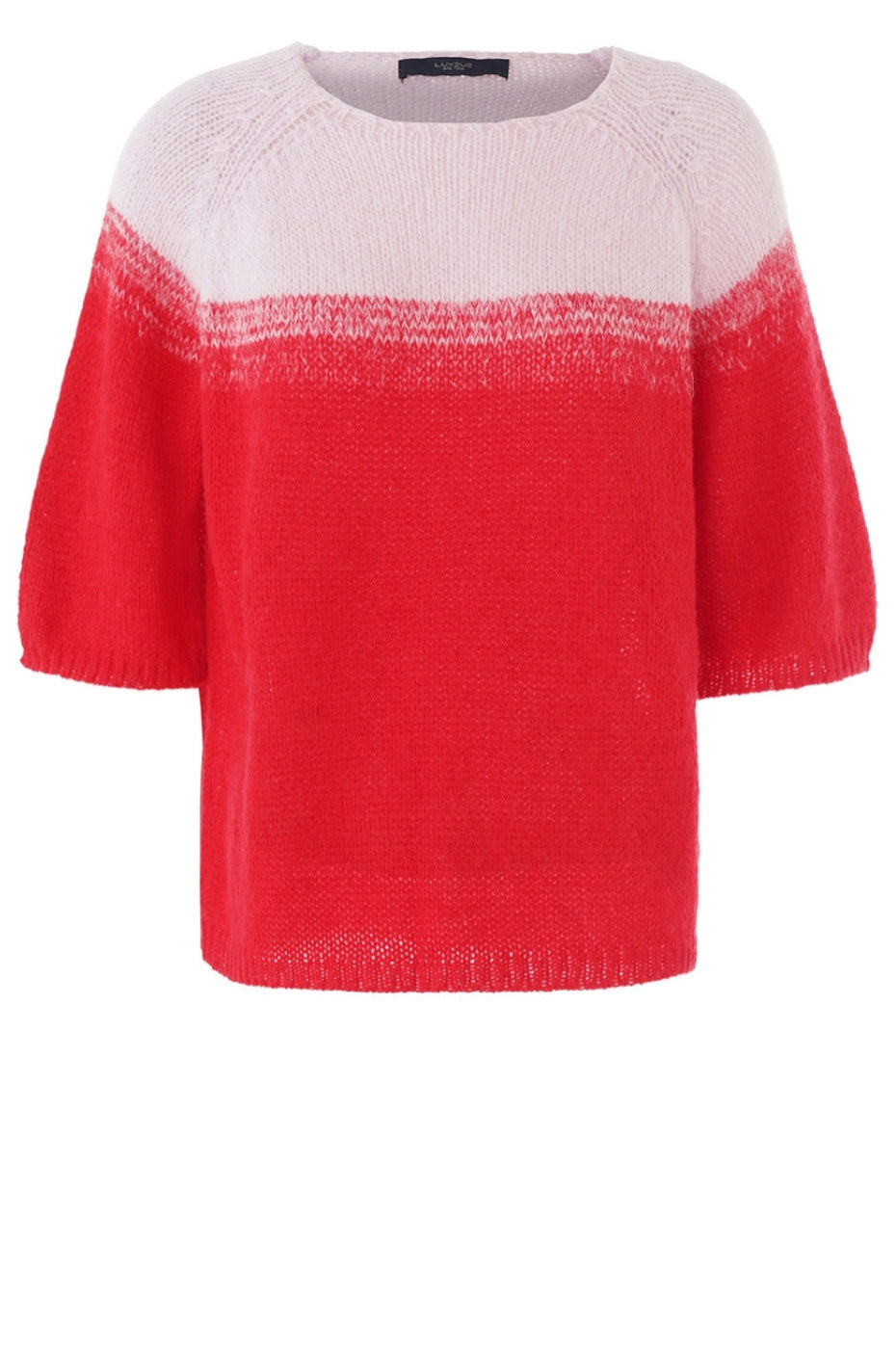 LUXZUZ // ONE TWO Belenda Knit Knit 349 Flame Scarlet