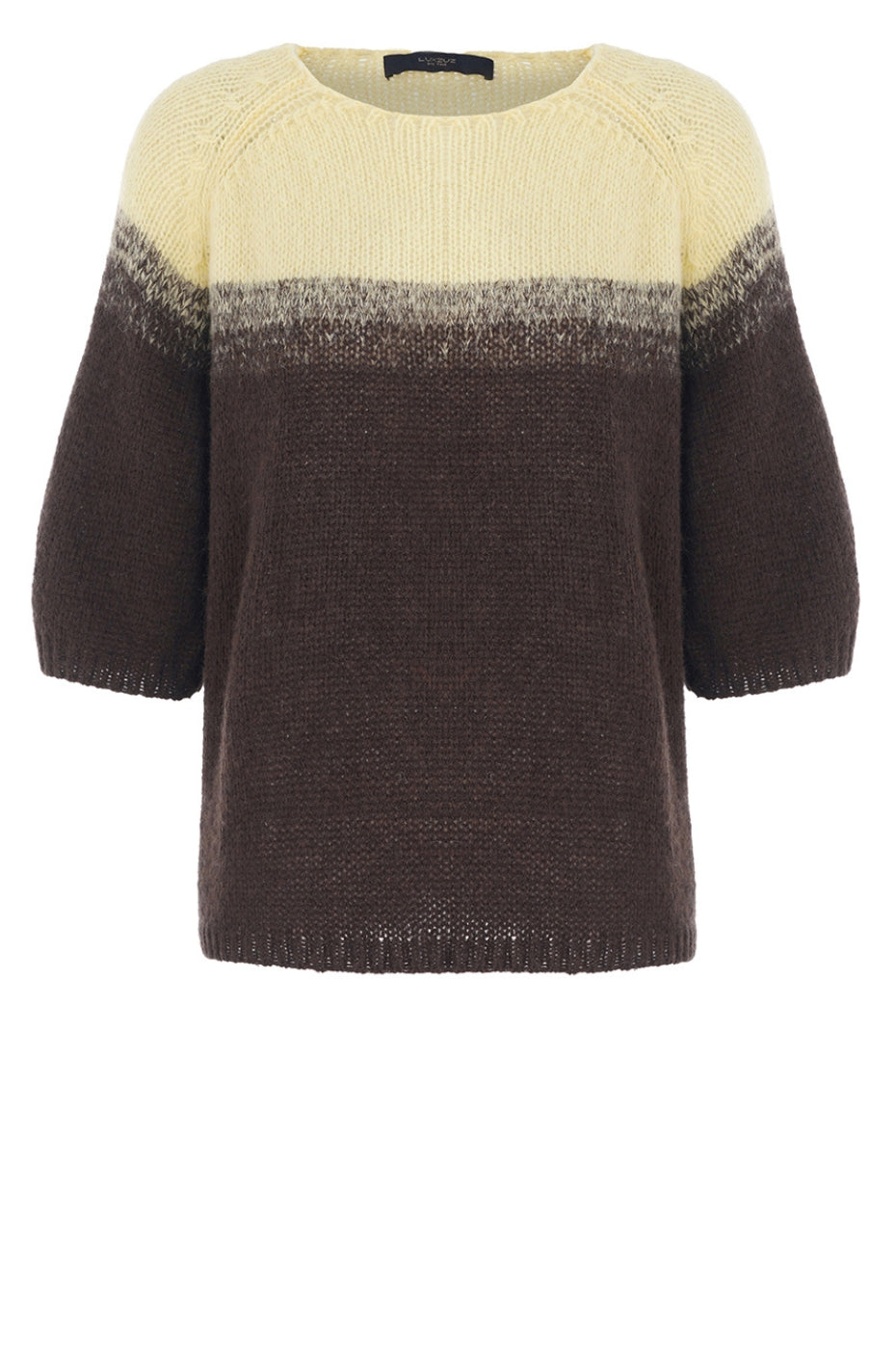 LUXZUZ // ONE TWO Belenda Knit Knit 795 Coffee Bean