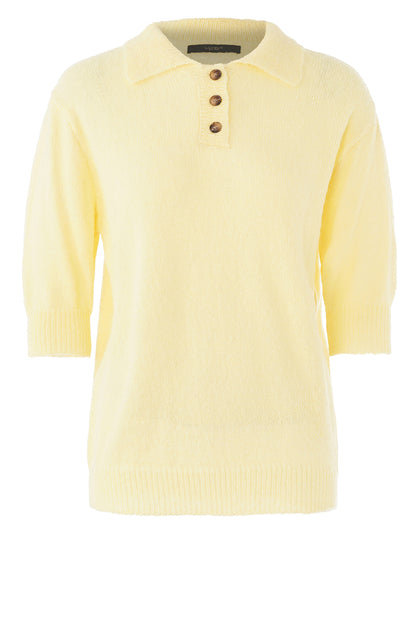 LUXZUZ // ONE TWO Benedicta Knit Knit 129 Pastel Yellow