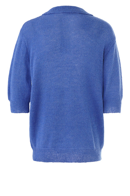 LUXZUZ // ONE TWO Benedicta Knit Knit 556 Palace Blue