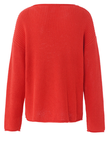 LUXZUZ // ONE TWO Benete Knit Knit 349 Flame Scarlet
