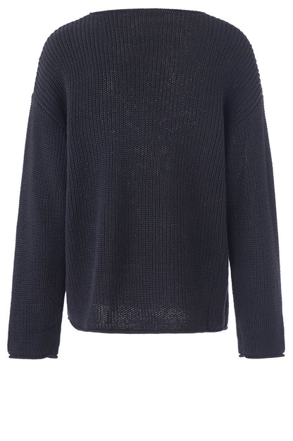 LUXZUZ // ONE TWO Benete Knit Knit 577 Night Blue