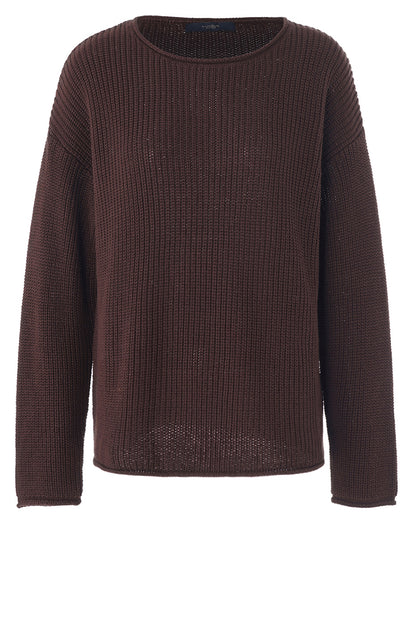 LUXZUZ // ONE TWO Benete Knit Knit 766 Chicory Coffee