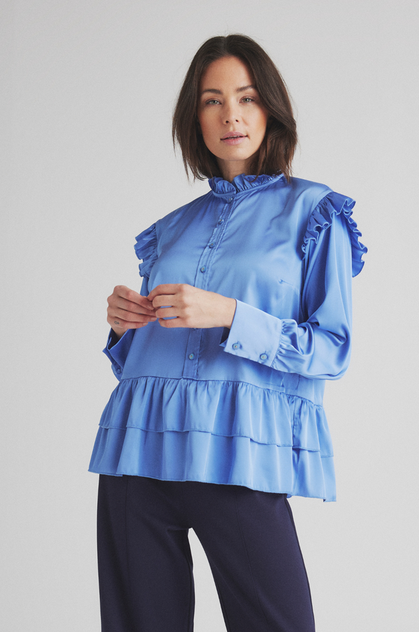 LUXZUZ // ONE TWO Berta Blouse Blouse 566 Provence