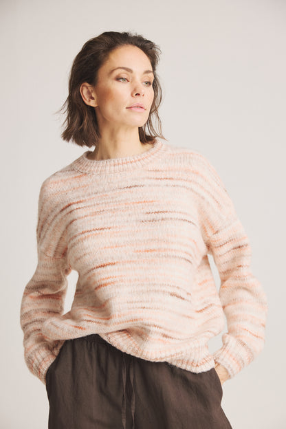 LUXZUZ // ONE TWO Betri Knit Knit 208 Apricot Wash