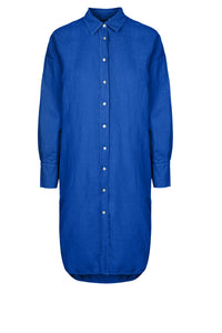 Binien Long Shirt - Palace Blue
