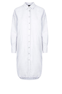 Binien Long Shirt - White