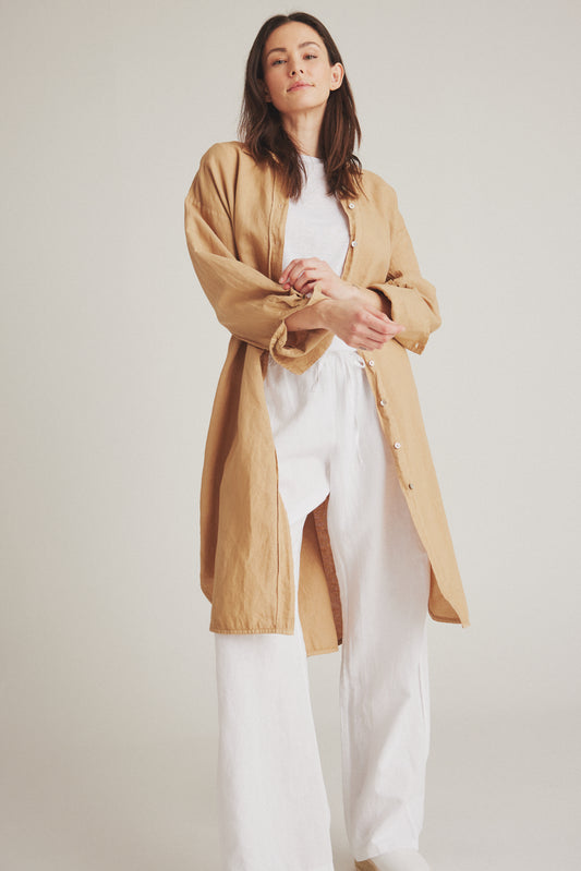 LUXZUZ // ONE TWO Binien Long Shirt Tuniqué 709 Irish cream