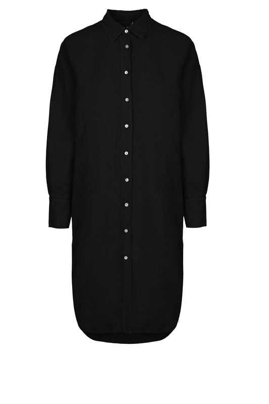 LUXZUZ // ONE TWO Binien Long Shirt Tuniqué 999 Black