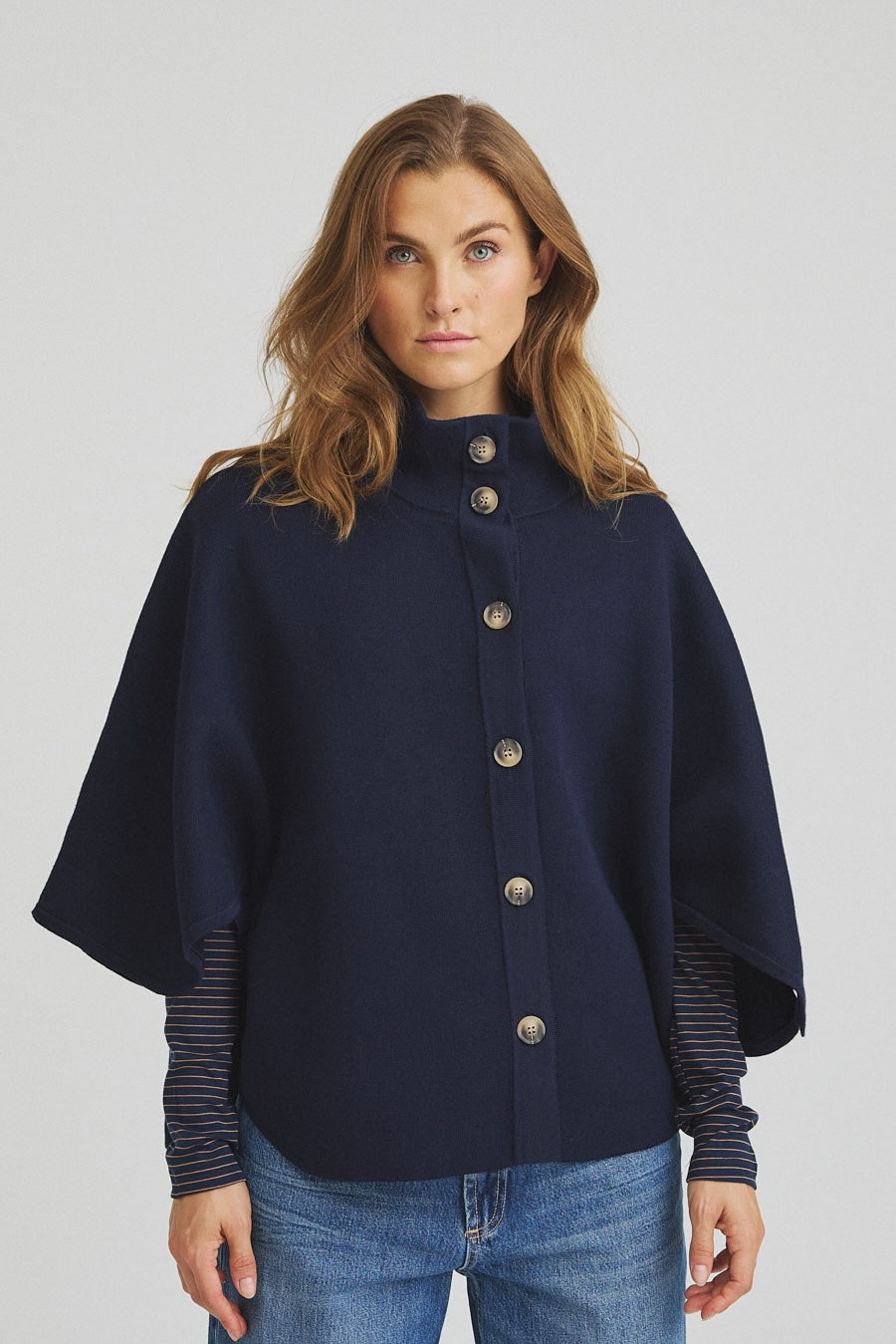 LUXZUZ // ONE TWO Birdie Knit Knit 577 Night Blue