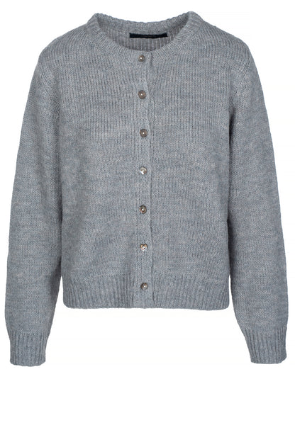 LUXZUZ // ONE TWO Birgita Knit Knit 821 Grey Marl
