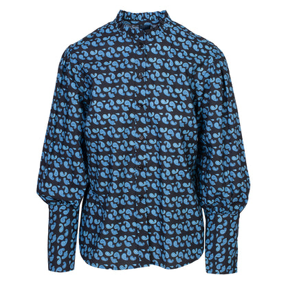 LUXZUZ // ONE TWO Blanche Shirt Shirt 522 Denim blue