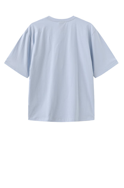 LUXZUZ // ONE TWO Bleu T-shirt T-Shirt 532 Ballad Blue