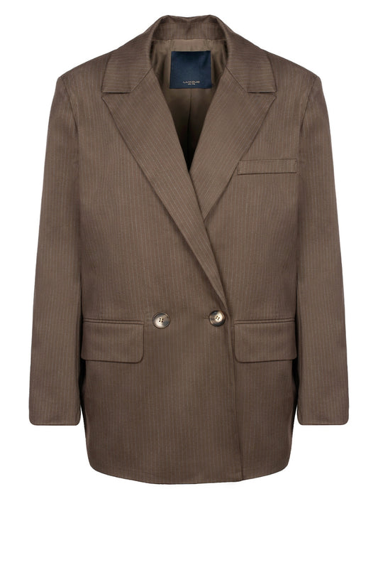 LUXZUZ // ONE TWO Boeline Jacket Jacket 699 Chocolate Brown