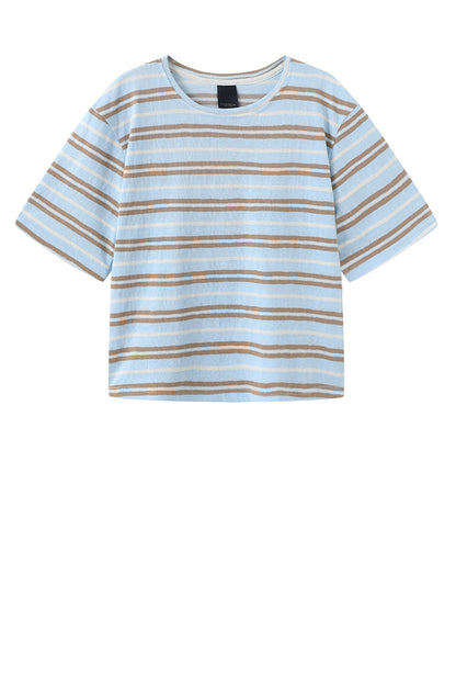 LUXZUZ // ONE TWO Boxilia T-shirt T-Shirt 512 Placid Blue