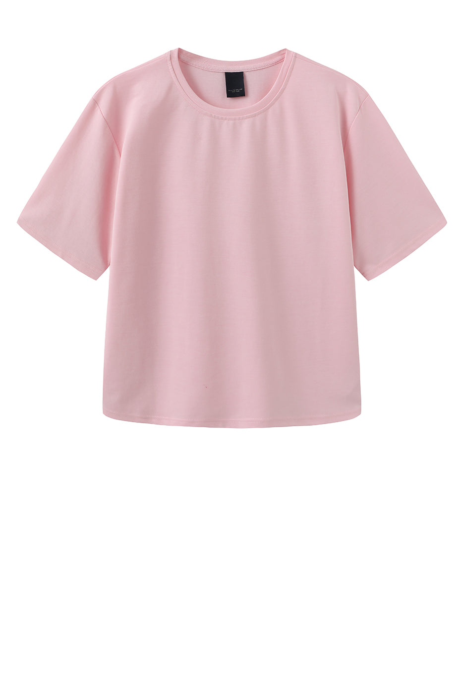 LUXZUZ // ONE TWO Boxy T-shirt T-Shirt 322 Pink Lady