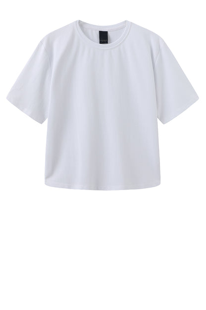 LUXZUZ // ONE TWO Boxy T-shirt T-Shirt 901 White