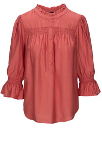 Carolama Blouse - Tea Rose