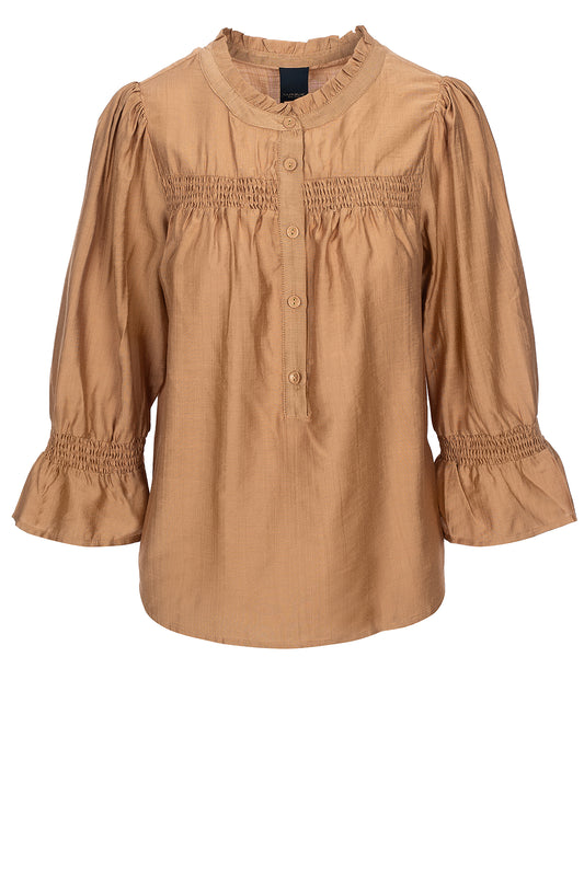 LUXZUZ // ONE TWO Carolama Blouse Blouse 743 Golden sand