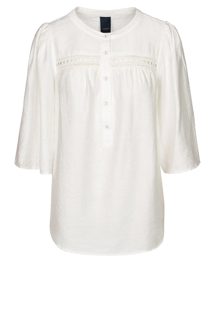 LUXZUZ // ONE TWO Carolanti Blouse Blouse 737 Cream