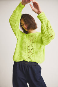 Carole Knit - Sap Green