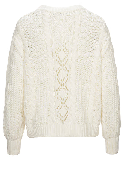 LUXZUZ // ONE TWO Carole Knit Knit 737 Cream