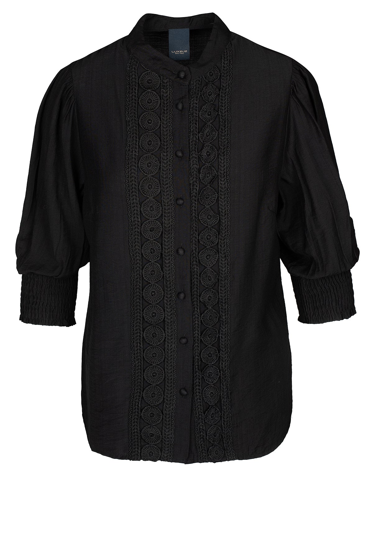 LUXZUZ // ONE TWO Cecillia Shirt Shirt 999 Black