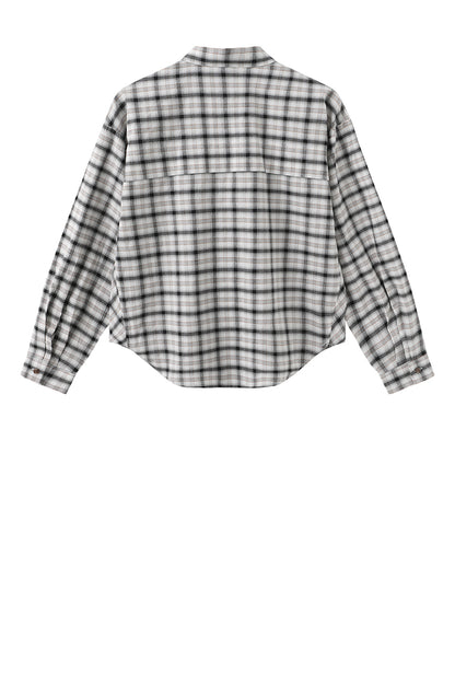 LUXZUZ // ONE TWO Checo Shirt Shirt 833 Asphalt