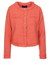 Chiefelia Jacket - Hot Coral