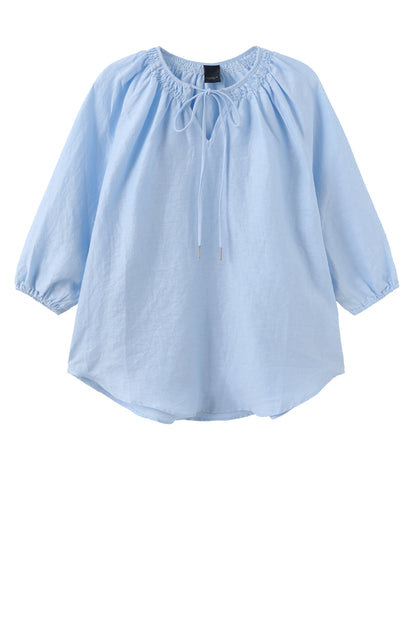 LUXZUZ // ONE TWO Cicilian Blouse Blouse 501 Cerulean Blue