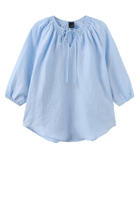 Cicilian Blouse - Cerulean Blue