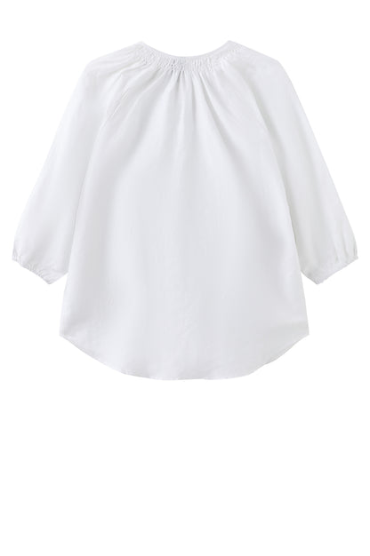LUXZUZ // ONE TWO Cicilian Blouse Blouse 901 White