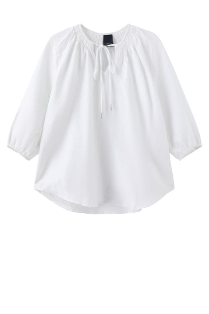 LUXZUZ // ONE TWO Cicilian Blouse Blouse 901 White