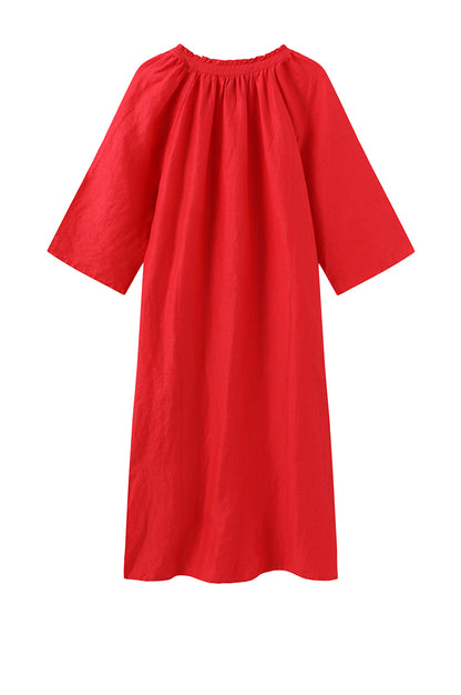 LUXZUZ // ONE TWO Cicilu Dress Dress 349 Flame Scarlet