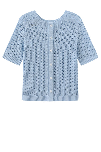 LUXZUZ // ONE TWO Corina Knit Knit 501 Cerulean Blue