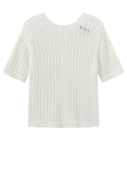 LUXZUZ // ONE TWO Corina Knit Knit 737 Cream