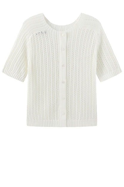 LUXZUZ // ONE TWO Corina Knit Knit 737 Cream