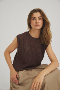 Corinn Knit - Choco Lux