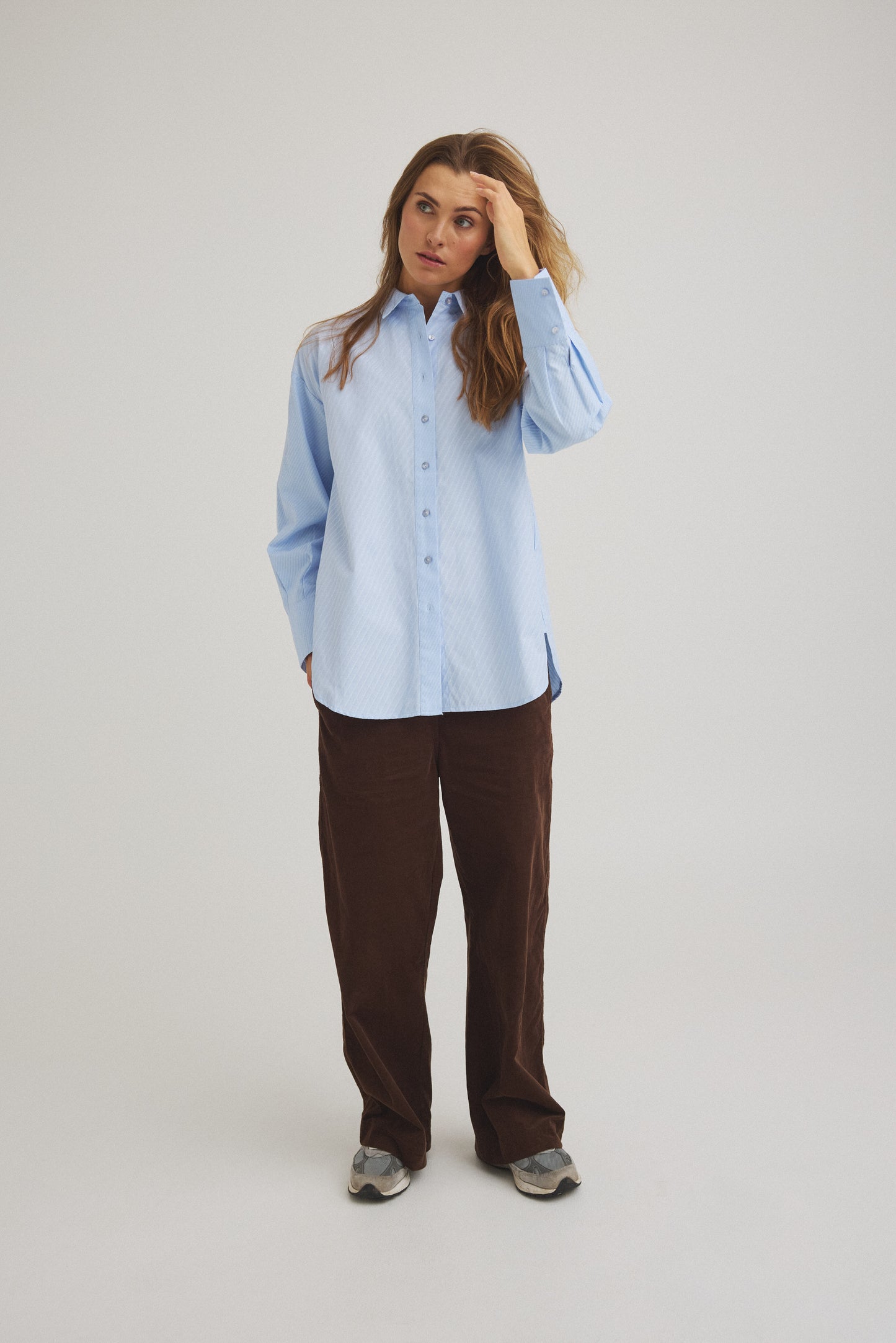 LUXZUZ // ONE TWO Eicord Pant Pant 766 Chicory Coffee