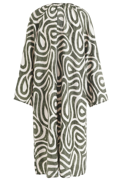 LUXZUZ // ONE TWO Eivor Dress Dress 631 Bronze Green